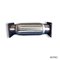 WPR Exhaust Pipe, 4x15 Inch, 3-Layer, No Inner Braid
