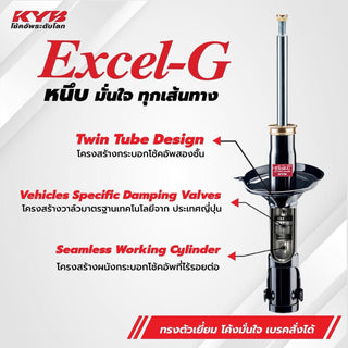 KYB EXCELG REAR SHOCK ABSORBER FOR HONDA CITY 10 TURBO 20202025 HIGHQUALITY SUSPENSION UPGRADE Shock Absorber