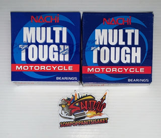 ลูกปืนข้อเหวี่ยง คลิก125/PCX125-150 เกรดA NACHI ซ้าย+ขวา 1ชุด2ลูก
