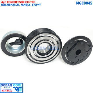 Air Conditioning Clutch, Nissan March, Almera, Sylphy Mgc0045, Genuine Nachi Bearings, Ac Compressor Clutch Nissan March, Almera, Sylphy, Clutch, Compressor Pulley, Front Air Conditioning Clutch, Clut