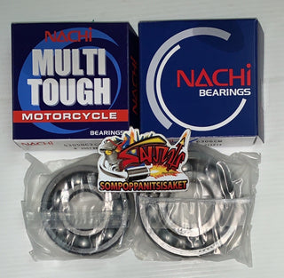 N-Max Crankshaft Bearings, Grade Aaa Nachi, Left + Right, 1 Set of 2 Balls