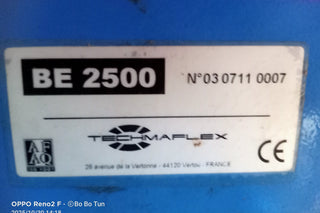 Techmaflex BE-2500 Hydraulic Hose Pressure Test Bench – France Made