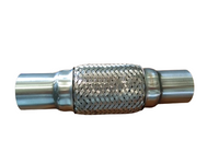 WPR Exhaust Pipe, 2"x10.5", 2-Layer, No Inner Braid, Durable Fit