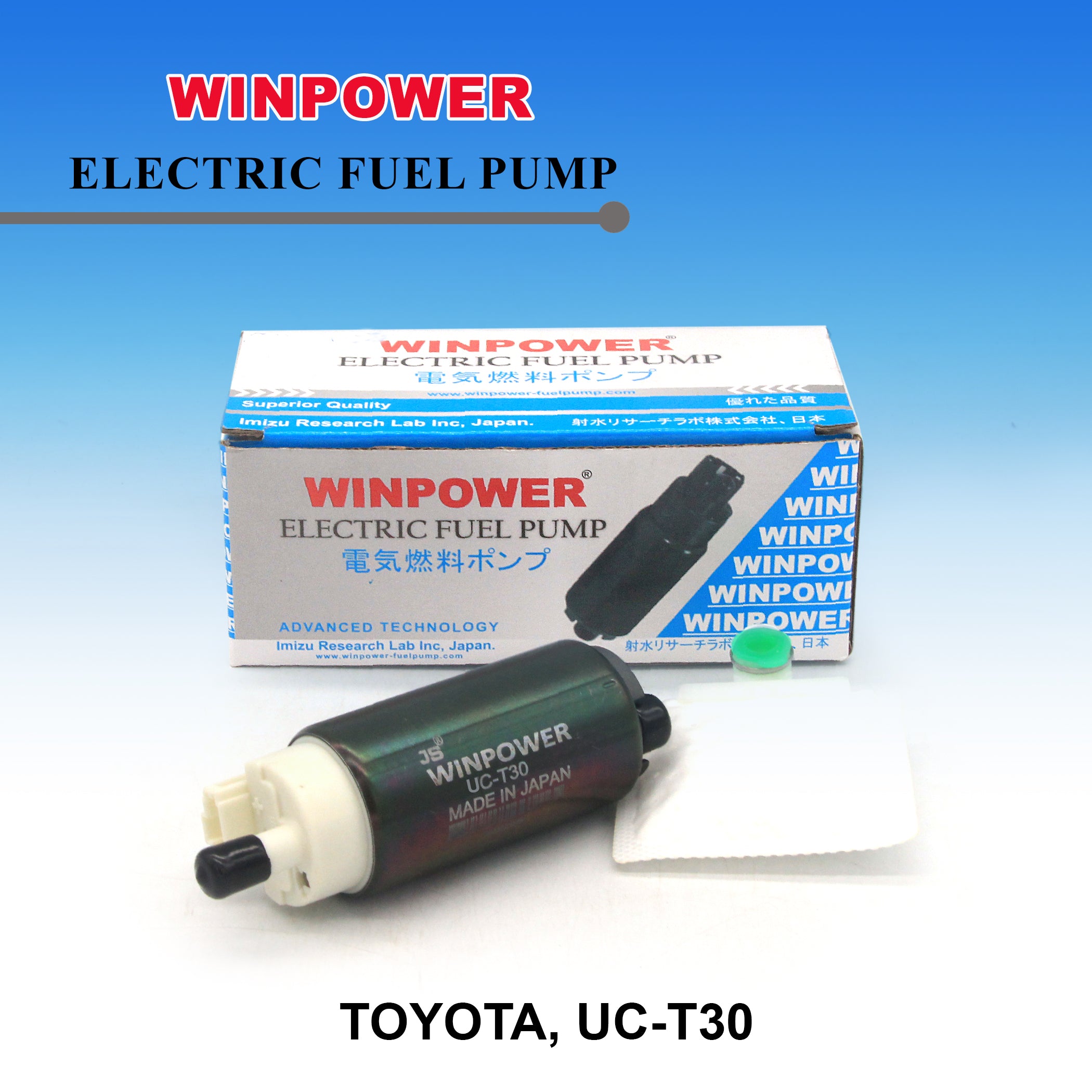 In-Tank Fuel Pump, WINPOWER, UC-T30, WF-3828 (005072)