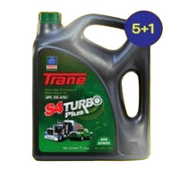น้ำมันเครื่อง, TRANE, 15W40, CH-4, S4 Turbo Plus, 5L+1L (122181)