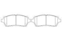 ผ้าเบรค NEW STAR, D0051, Graphite, SUZUKI, ERTIGA, FRONT (119974)