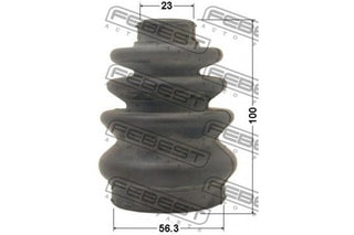 บูทเพลาขับ, FEBEST, 96243579, 1015-T200, CHEVROLET (GM) (071798)