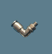 MPL Adapter, Pneumatic Fitting Brass Push In Fitting, Male Elbow, WPR, MPL4-01,4 mm, R 1/8 (014542)