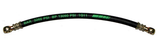 ZMTE Brake Hose Assembly - 1/4"xR1, 70011-10-04 x 70011-10-04, 12"