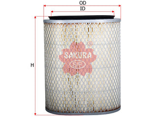 SAKURA,, Air Filter (Element), V9112-M212, A-1035, MITSUBISHI