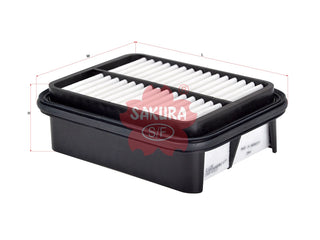 ไส้กรองอากาศ(ไส้กรอง) SAKURA, V9112-D004, A-1228, DAIHATSU (126882)
