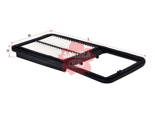 SAKURA,, Air Filter (Element), 17801-BZ100, A-12330, DAIHATSU