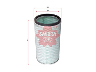 SAKURA,, Air Filter (Element), 17801-3190, A-1320, HINO