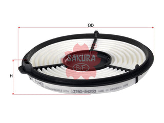 SAKURA,, Air Filter (Element), V9112-S103, A-14430, SUZUKI