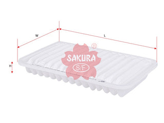 SAKURA,, Air Filter (Element), 13780-58M00-000, A-14460, SUZUKI