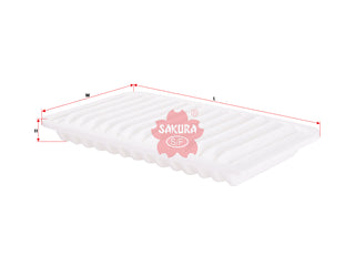 ไส้กรองอากาศ(ไส้กรอง) SAKURA, 13780-57R10-000, A-14590, SUZUKI (123878)