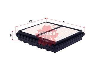 SAKURA,, Air Filter (Element), 17220-PO7-000, A-1613, HONDA