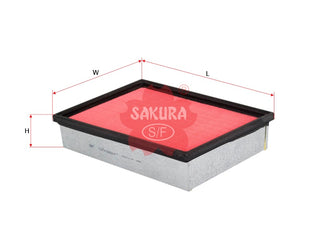 ไส้กรองอากาศ(ไส้กรอง) SAKURA, 0 K017 13 Z40, A-1753, KIA (126044)