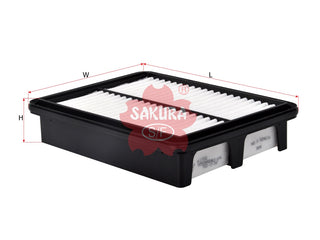 ไส้กรองอากาศ(ไส้), SAKURA, P501-13-3A0, A-17990, MAZDA (125379)