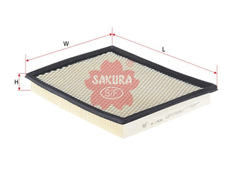 ไส้กรองอากาศ(ไส้กรอง) SAKURA, 25097239, A-1908, FORD (125449)
