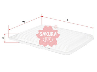 ไส้กรองอากาศ(ไส้กรอง) SAKURA, BG-9601-C, A-19690, FORD (126638)