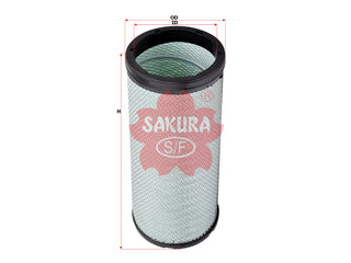 ไส้กรองอากาศ(ไส้กรอง) SAKURA, 50 10 269 584, A-25370, VOLVO (123432)