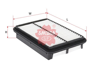SAKURA,, Air Filter (Element), 28113-26000, A-2820, HYUNDAI
