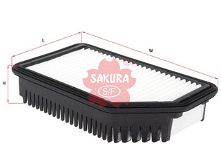 ไส้กรองอากาศ(ไส้กรอง) SAKURA, 28113-1R100, A-28640, HYUNDAI (125880)