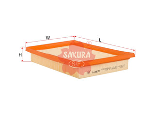 ไส้กรองอากาศ(ไส้กรอง) SAKURA, 28113-05700, A-28670, HYUNDAI (125971)