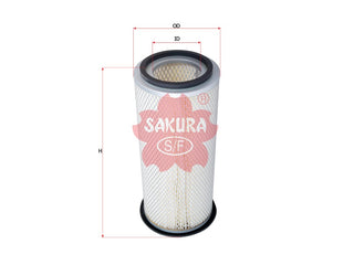 ไส้กรองอากาศ(ไส้กรอง) SAKURA, E9NN9601AA, A-5005, INGERSOLL RAND (123238)