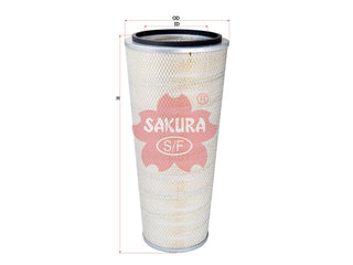 กรองอากาศ(ไส้กรอง) SAKURA, 573640 C1, A-5419, KENWORTH (125975)
