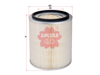 ไส้กรองอากาศ(ไส้กรอง) SAKURA, 478974 C1, A-5428, FORD (126012)