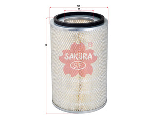 SAKURA,, Air Filter (Element), 600-181-9220, A-5616, KOMATSU