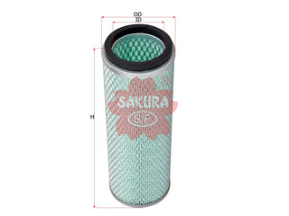 SAKURA,, Air Filter (Element), 600-181-9320, A-5617, KOMATSU
