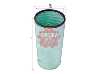 ไส้กรองอากาศ(ไส้กรอง) SAKURA, 52146966, A-5715, INGERSOLL RAND (123661)