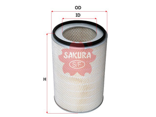 ไส้กรองอากาศ(ไส้กรอง) SAKURA, 473, A-6113, INGERSOLL RAND (123015)