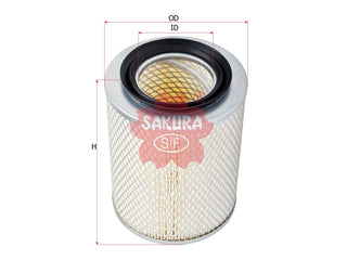 ไส้กรองอากาศ(ไส้กรอง) SAKURA, 7014968, A-6202, MANITOU (123139)