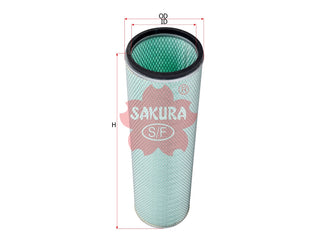ไส้กรองอากาศ(Element) SAKURA, 90.08301-0002, A-68450, MAN (125470)