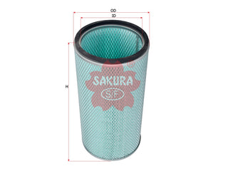 SAKURA,, Air Filter (Element), 9035993, A-7915, INGERSOLL RAND
