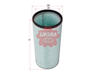 SAKURA,, Air Filter (Element), 700274, A-7944, CLARK