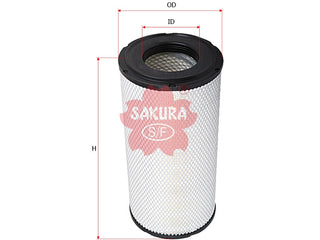 SAKURA,, Air Filter (Element), MC3658044M1, A-8577, AGCO