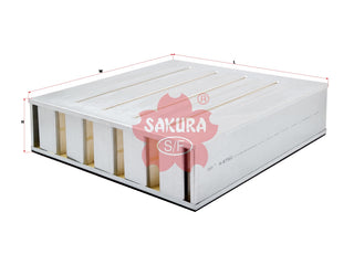 ไส้กรองอากาศ(ธาตุ) SAKURA, T520, A-87560, CUMMINS (126979)