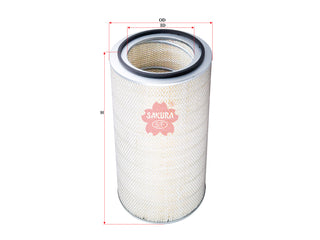 SAKURA,, Air Filter (Element), 25096184, A-9230, PETERBILT