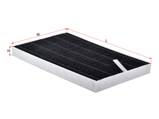 ไส้กรองเครื่องฟอกอากาศ(Element), SAKURA, FZ-F40SFE, APC-79380, SHARP (127288)