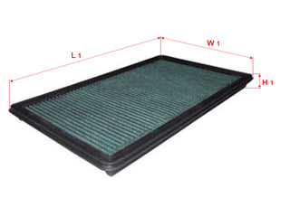 กรองอากาศ(ไส้กรอง), SAKURA, N3H1-13-Z409U, AR-17661, MAZDA (125340)