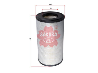 ไส้กรองอากาศ(ไส้กรอง) SAKURA, 9231100577, AS-5102, HITACHI (125596)
