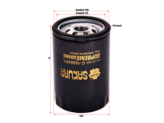 SAKURA, Oil Filter, 06A 115 561 B, C-1828XPL, AUDI