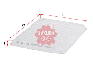 ไส้กรองอากาศแอร์(Element), SAKURA, MZ600152, CA-10130, MITSUBISHI (124766)