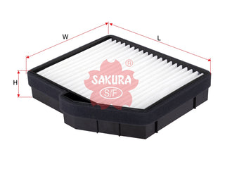 ไส้กรองอากาศห้องโดยสาร(Element), SAKURA, 97406-4A900, CA-2803, HYUNDAI (125965)