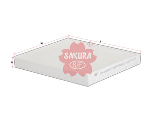 ไส้กรองอากาศห้องโดยสาร(Element), SAKURA, 97133-C5000, CA-28390, KIA (124332)